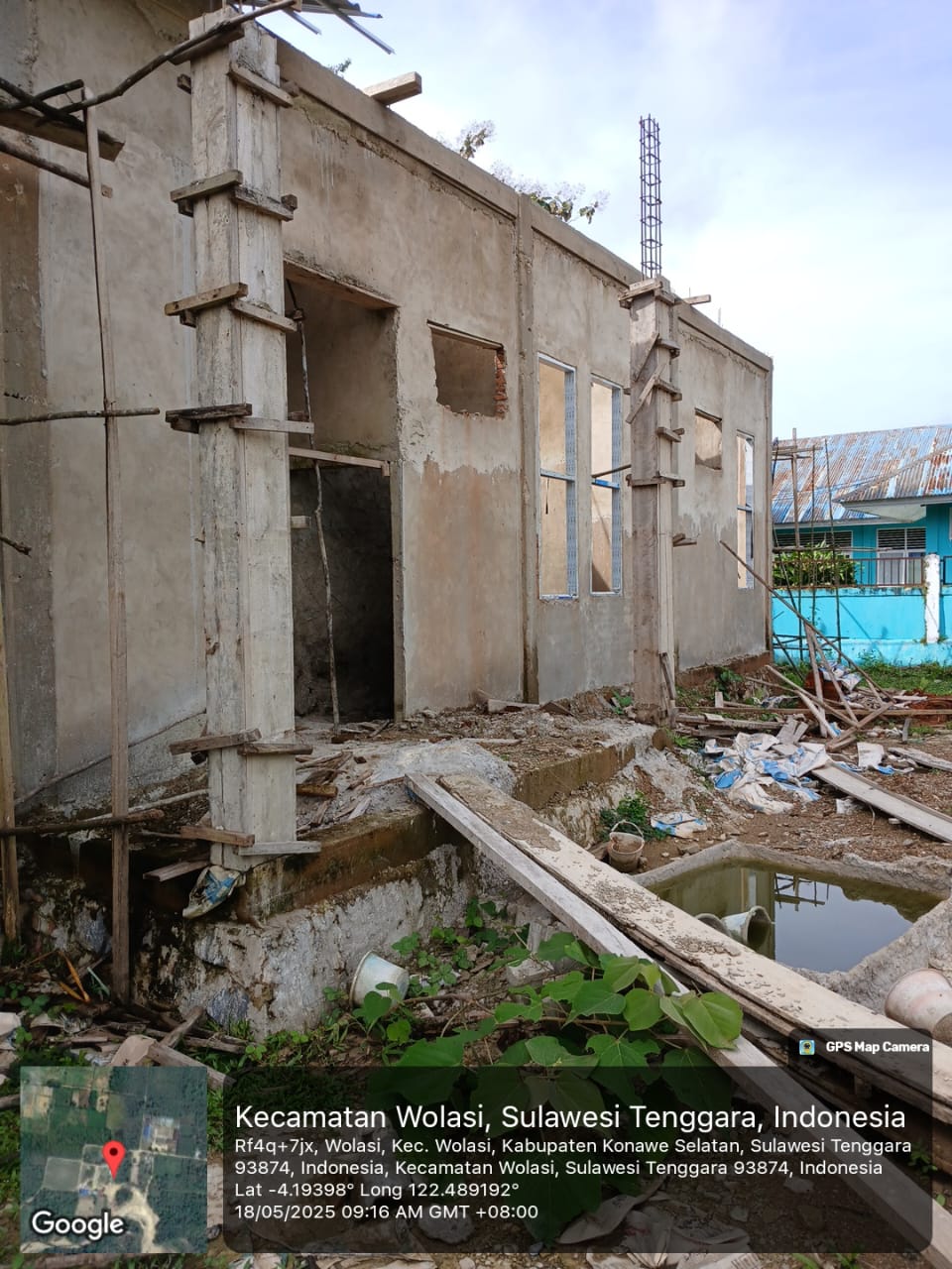 Gedung Puskesmas Wolasi Terbengkalai, LPMP Sultra Adukan Dinkes Konsel ke Polda Sultra