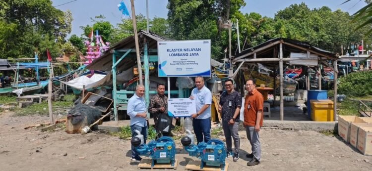 BRI Hadir untuk Nelayan Tanjungsari, Berikan 4 Mesin Perahu dan Dana Usaha