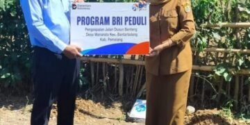 BRI Peduli Bangun Akses Jalan di Dusun Benteng Wanarata, Dukung Mobilitas dan Ekonomi Warga