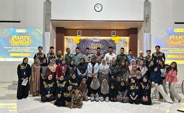 Datang sebagai Orang Asing, Pulang Membawa Kenangan: Haru Perpisahan KKN MIT 22 di Karangrowo