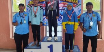 Ikna Rania Azzahra Ukir Prestasi Gemilang, Sapu Tiga Gelar Juara Renang di POPDA Kecamatan Pemalang