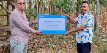 BRI Peduli TJSL Dukung Pengaspalan Jalan Desa Peguyangan, Bantarbolang Pemalang